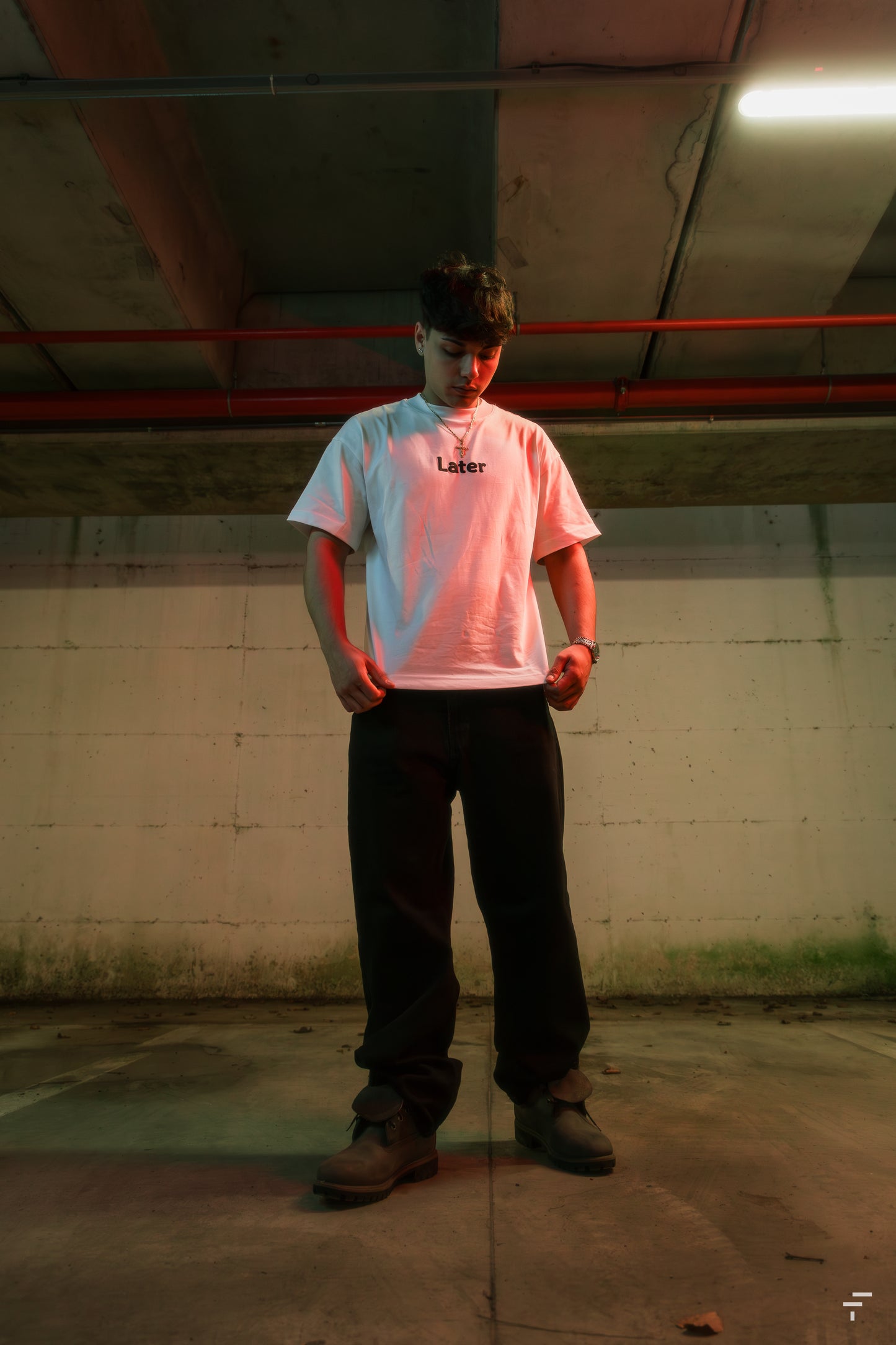 T-shirt sorry mama - white